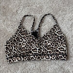 ZYIA Leopard Print Bralette size small
